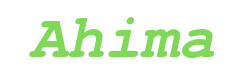 Ahima's Wiki